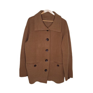 Jones New York Signature Wool Blend Coat Large